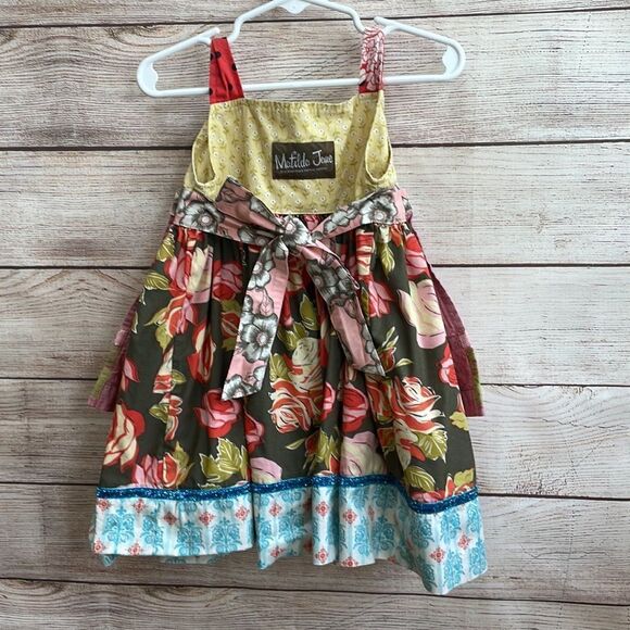 MATILDA JANE DRESS WITH DETACHABLE APRON - Picture 4 of 6